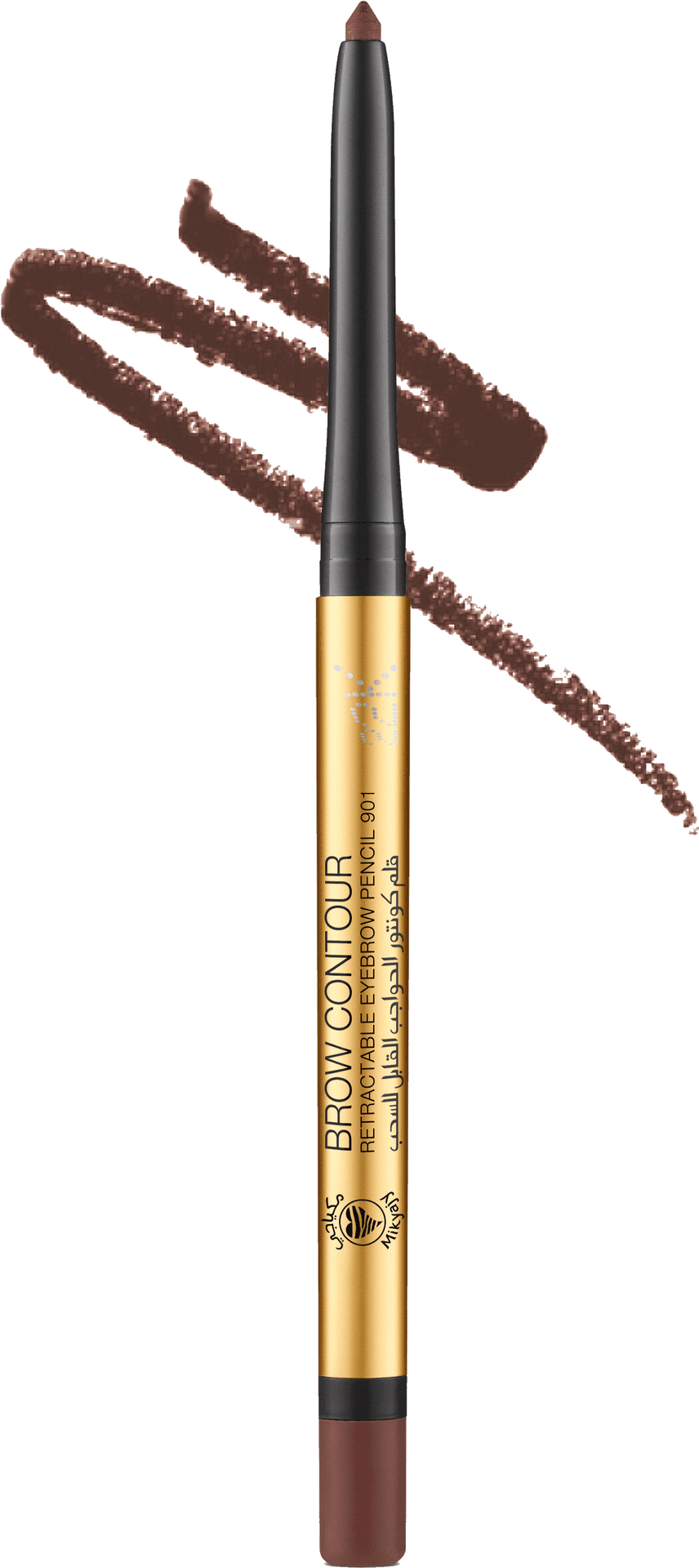 Brow Contour Pencil Dark Brown PNG image