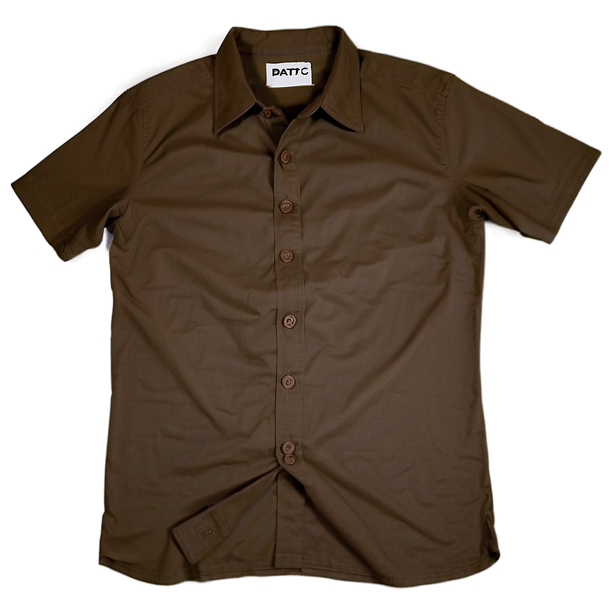 Brown Blank Shirt Png Aev PNG image