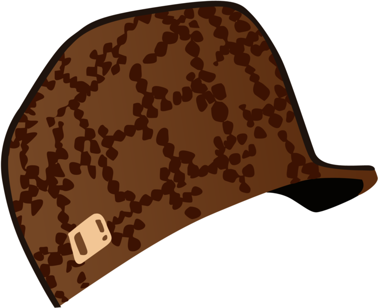 Brown Camouflage Cap Vector PNG image