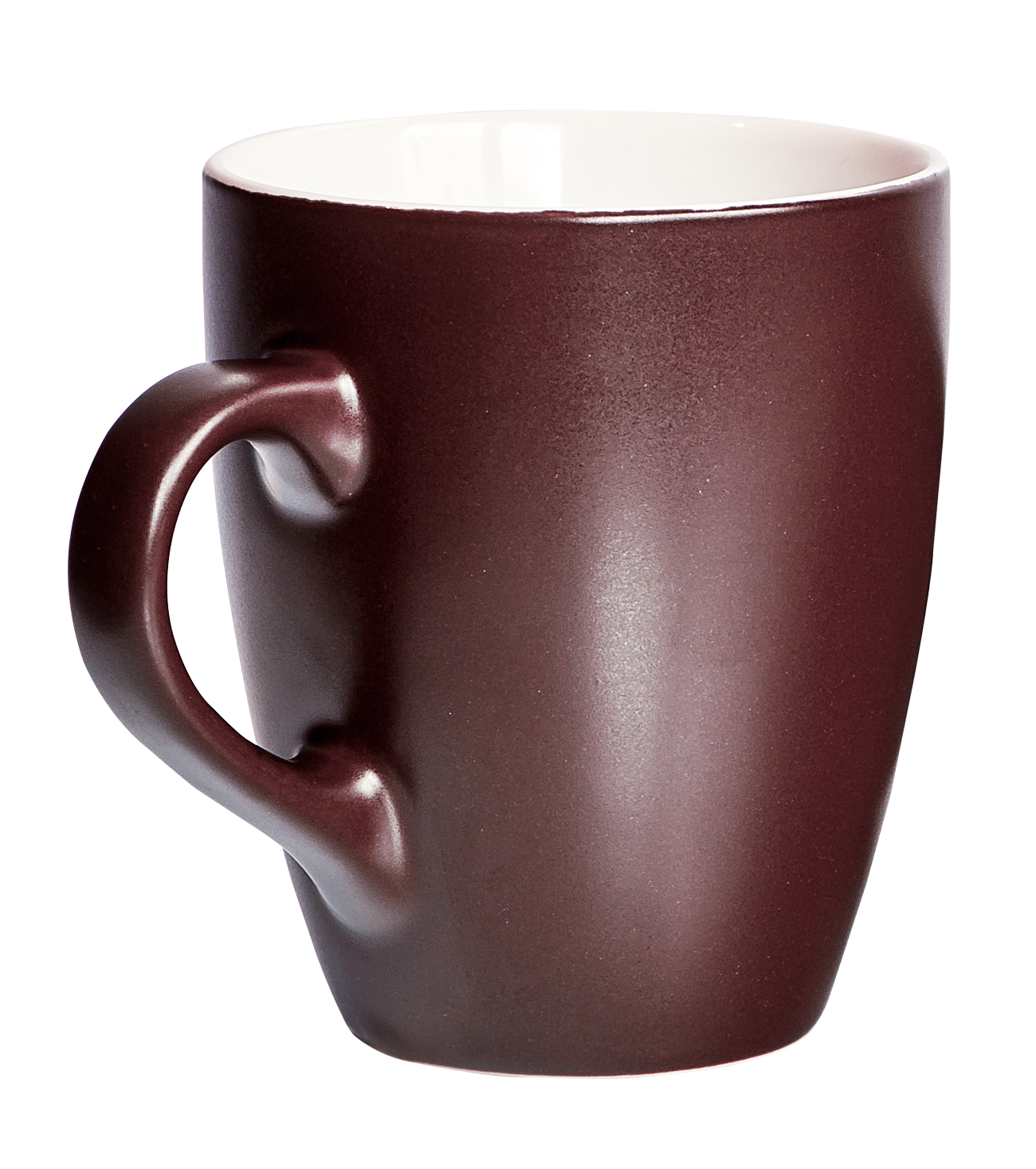 Brown Ceramic Coffee Mug PNG image