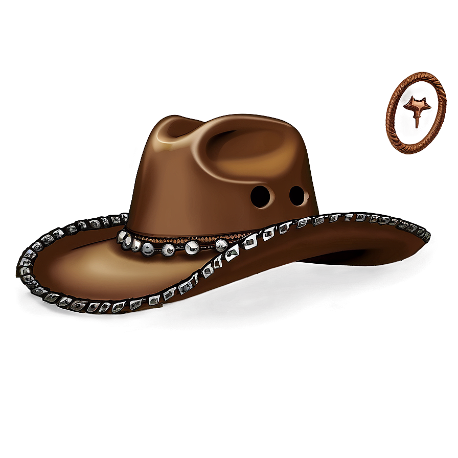 Brown Cowboy Hat Transparent Png 05262024 PNG image