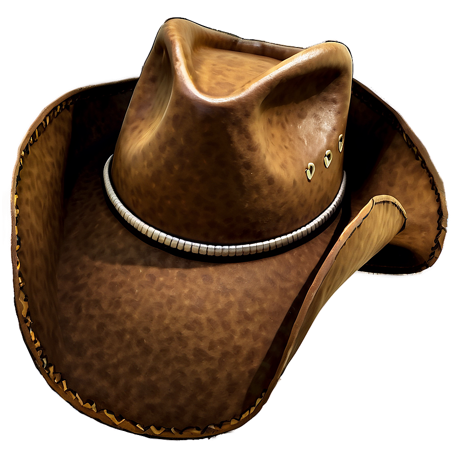 Brown Cowgirl Hat Png 06132024 PNG image