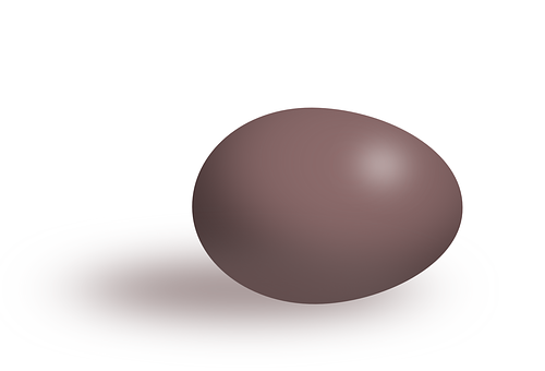 Brown Egg Isolated Background PNG image