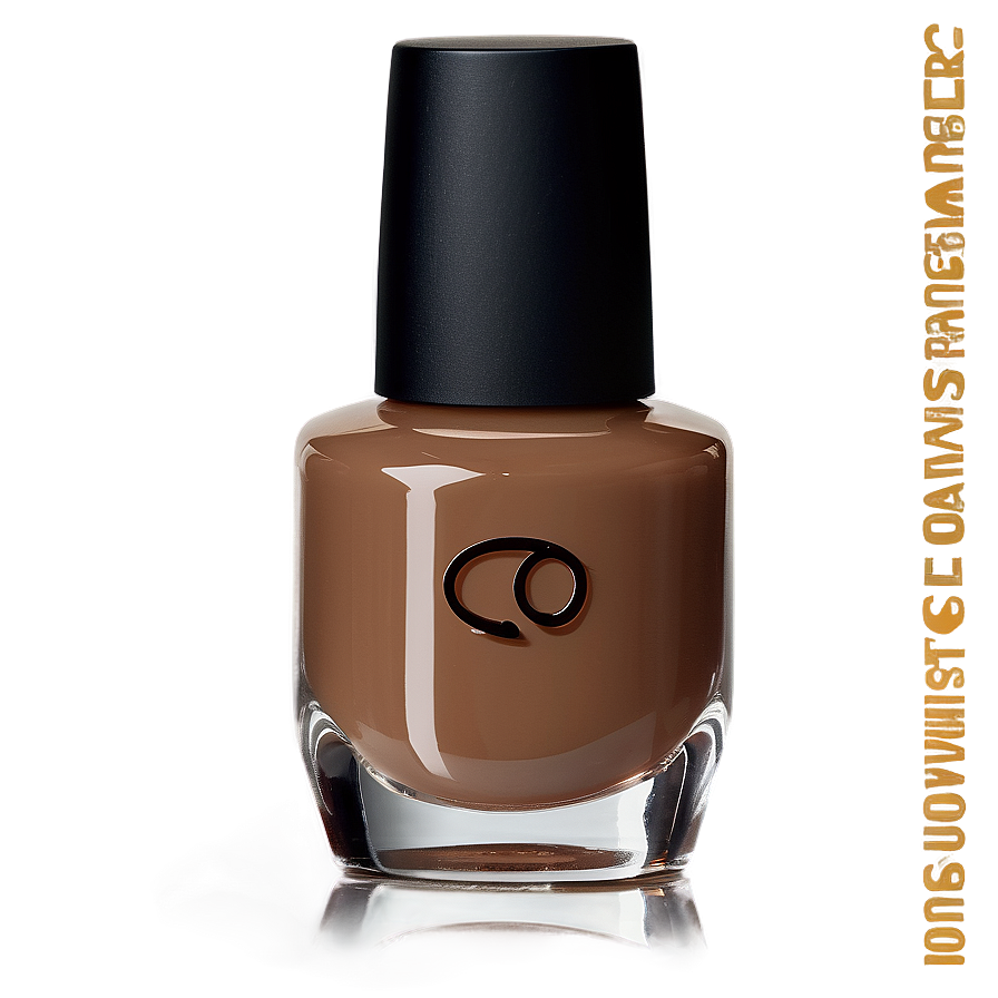 Brown Nail Polish Png Bxh PNG image