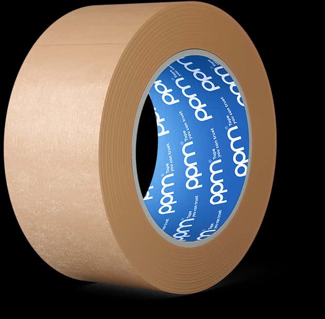 Brown Packaging Tape Roll PNG image