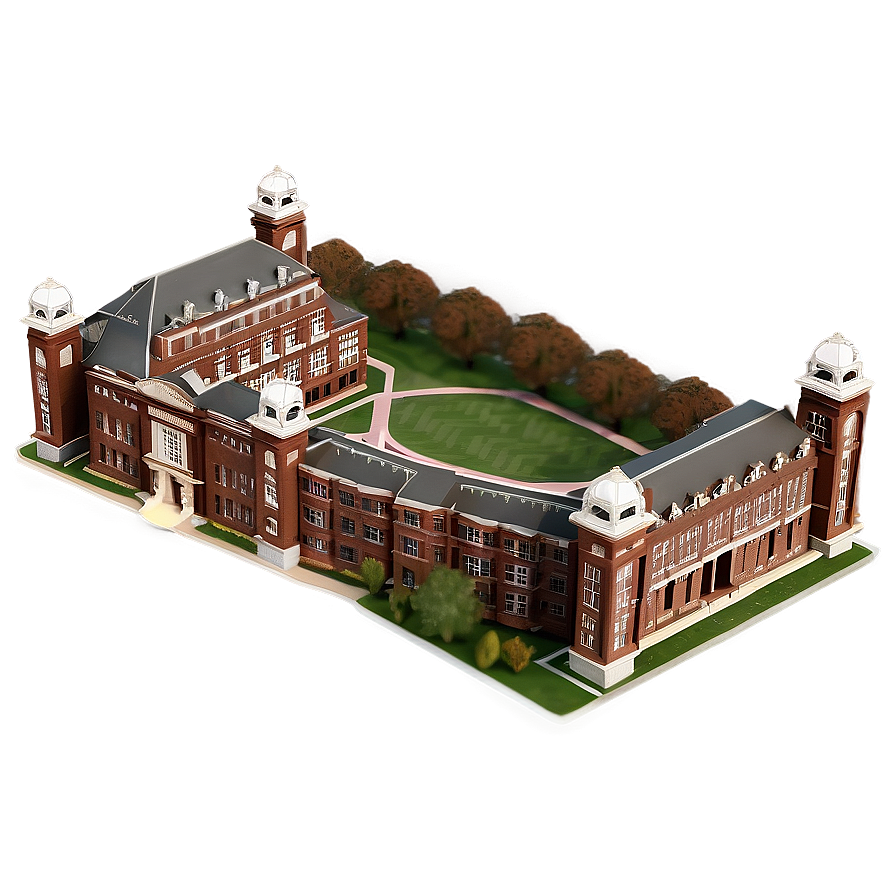 Brown University Quad Aerial View Png 06252024 PNG image