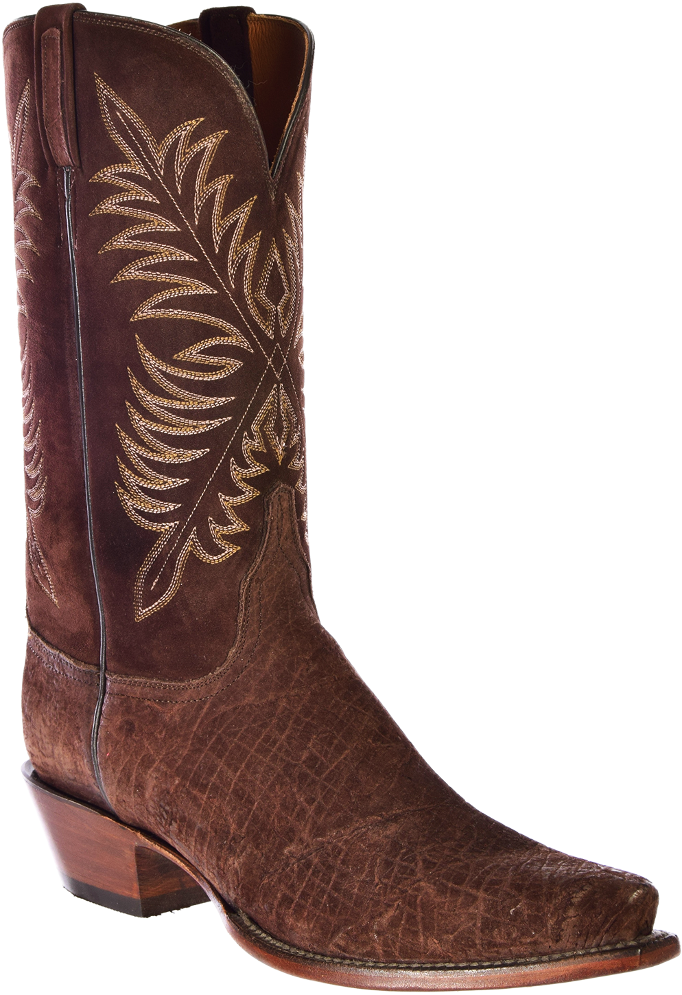 Brown Western Cowboy Boot PNG image