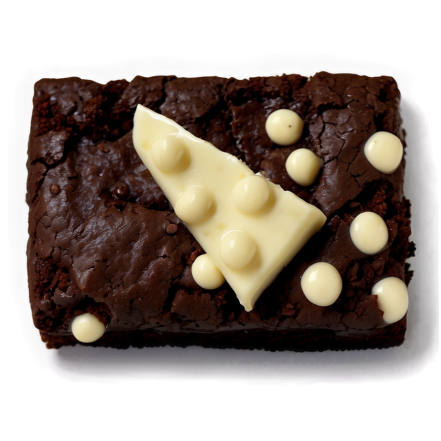 Brownie With White Chocolate Chips Png Xbl82 PNG image