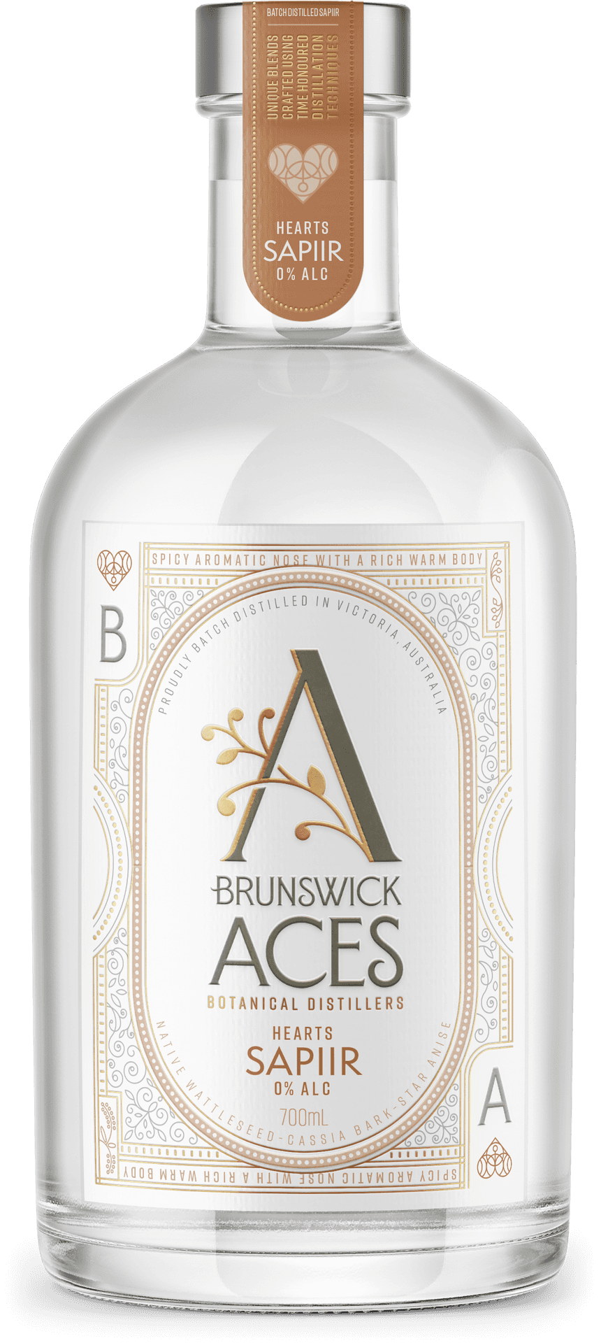 Brunswick Aces Hearts Sapir Bottle PNG image