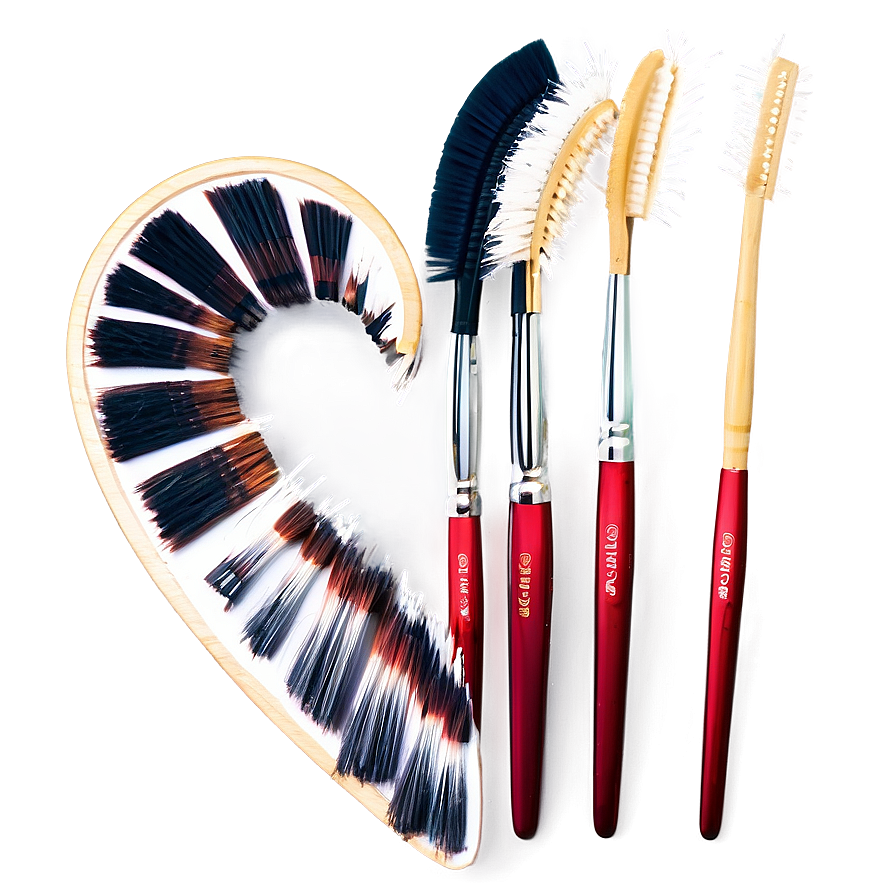 Brush Heart Png Nec PNG image