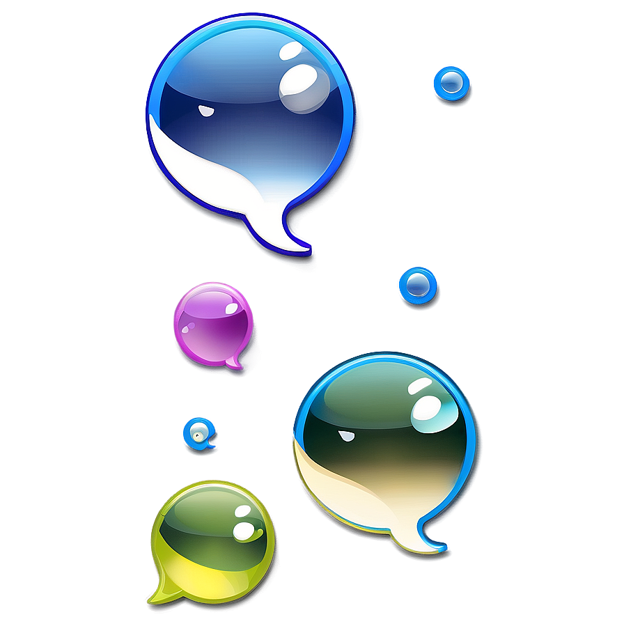 Bubble Chat For Messaging App Png Snp89 PNG image