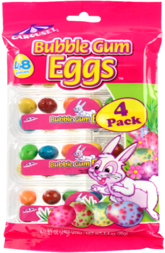 Bubble Gum Eggs Packaging PNG image