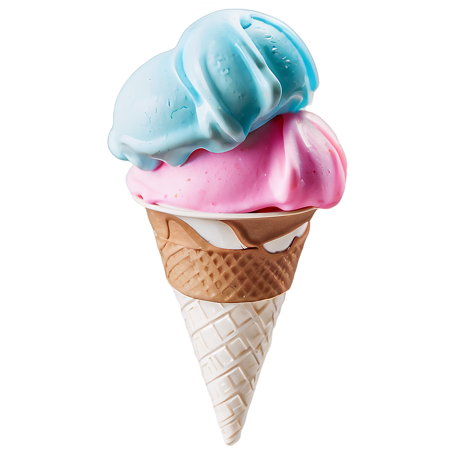 Bubble Gum Ice Cream Sundae Png 7 PNG image