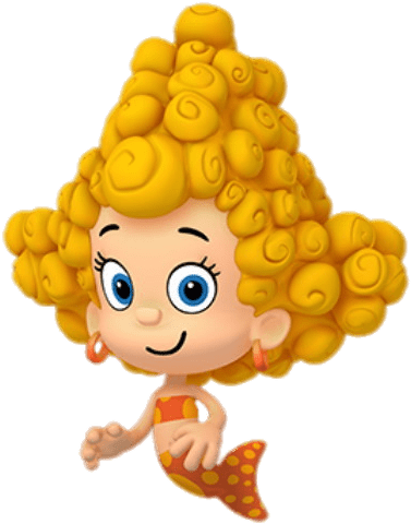 Bubble Guppies Character Mermaid PNG image