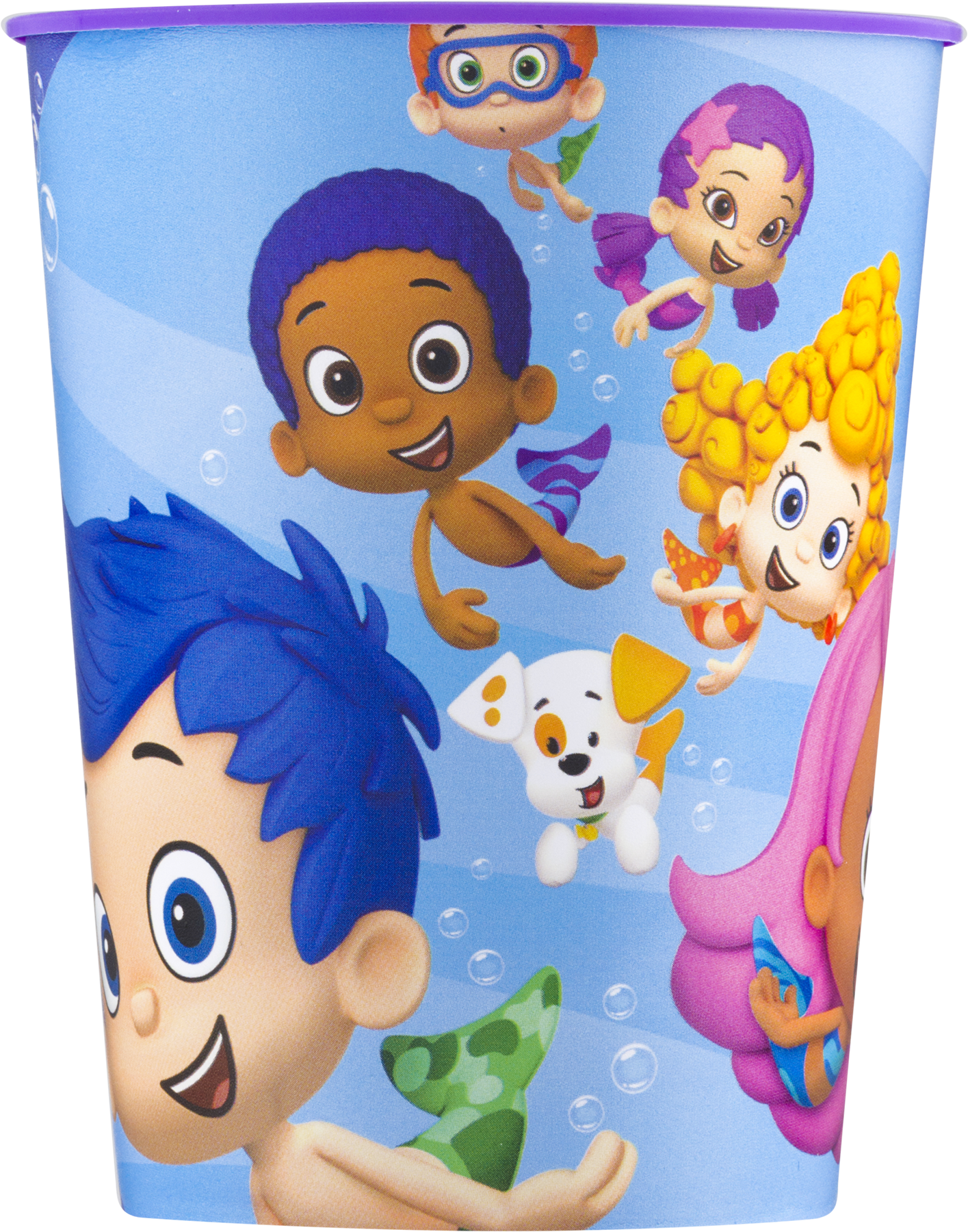 Bubble Guppies Characters Cup PNG image