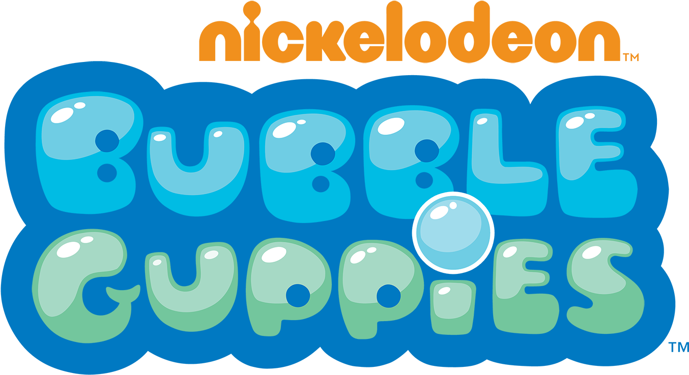 Bubble Guppies Logo Nickelodeon PNG image