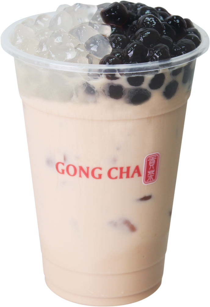 Bubble Tea Gong Cha PNG image