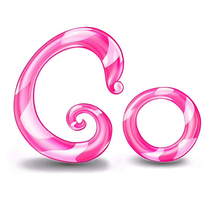 Bubblegum Pink Swirl Png 06252024 PNG image