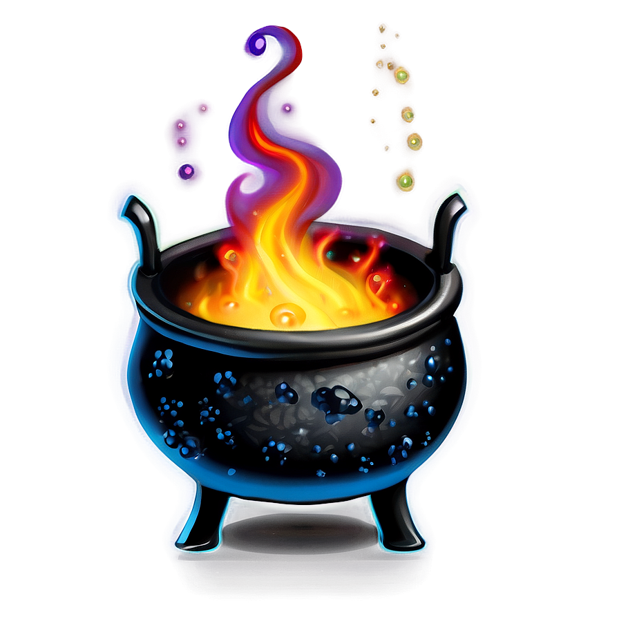 Bubbling Witch Cauldron Png Kqt59 PNG image