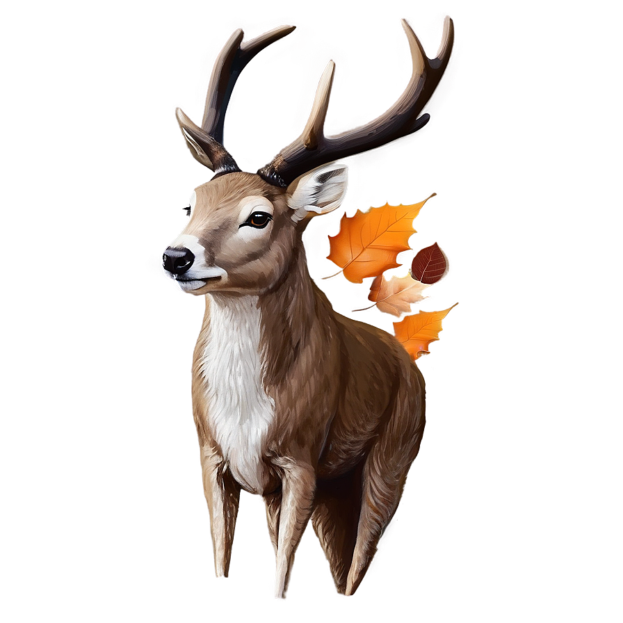 Buck With Autumn Vibes Png 84 PNG image