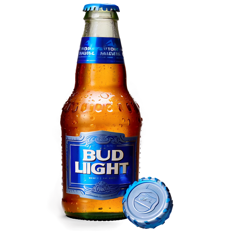 Bud Light Aluminum Bottle Png Ikd28 PNG image