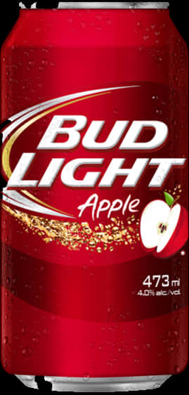 Bud Light Apple Can Design PNG image