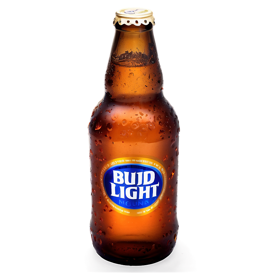 Bud Light Bottle C PNG image