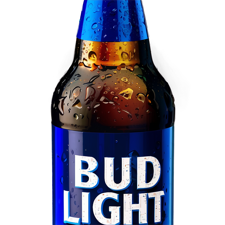 Bud Light Bottle For Designers Png 06272024 PNG image