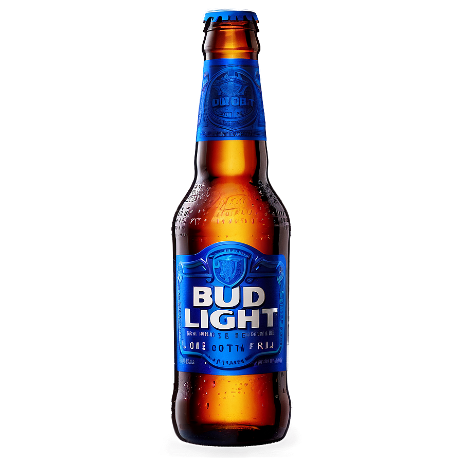 Bud Light Bottle Transparent Background Png Wgm4 PNG image