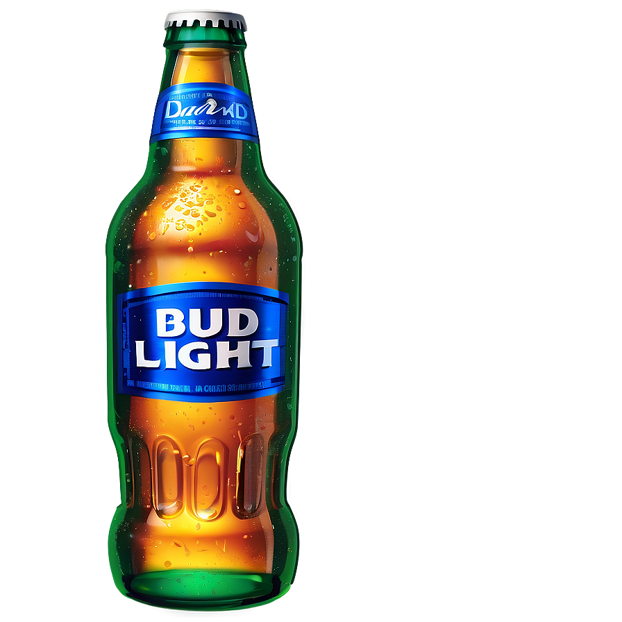 Bud Light Bottle Vector Png 13 PNG image