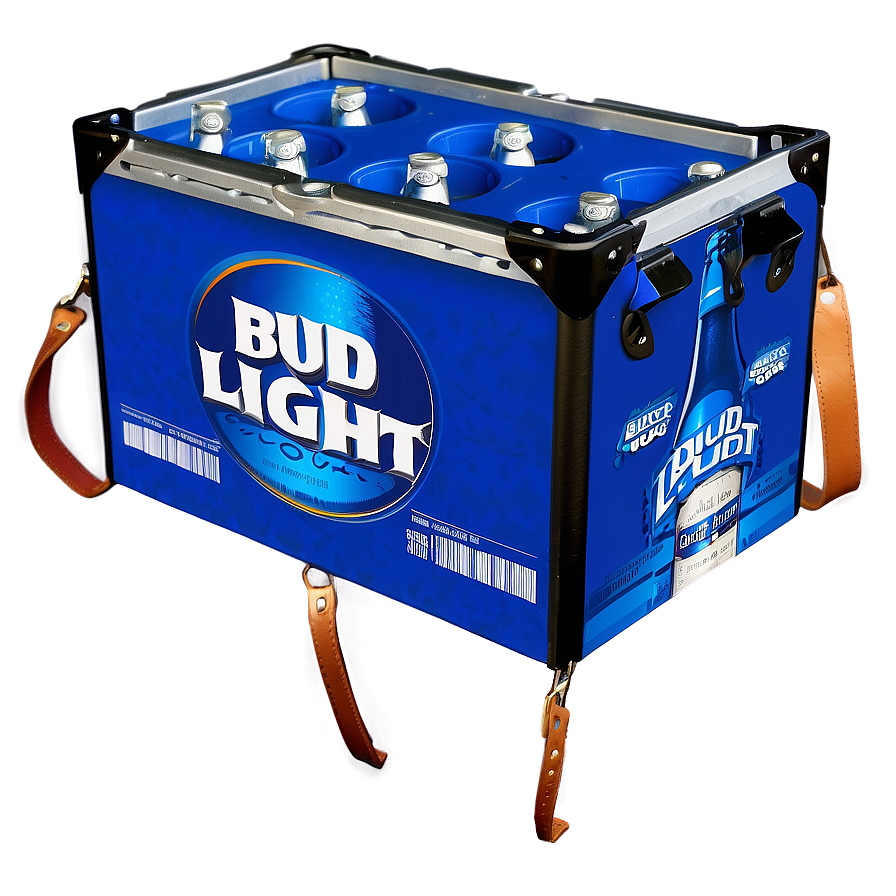 Bud Light Cooler Box Png 05232024 PNG image