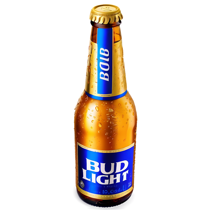 Bud Light Golden Bottle Png Wqd46 PNG image