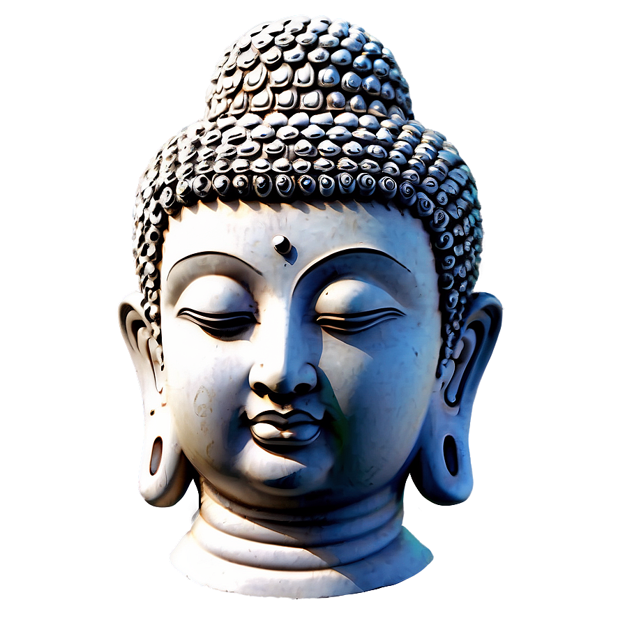 Buddha Head Statue Png Ucs PNG image