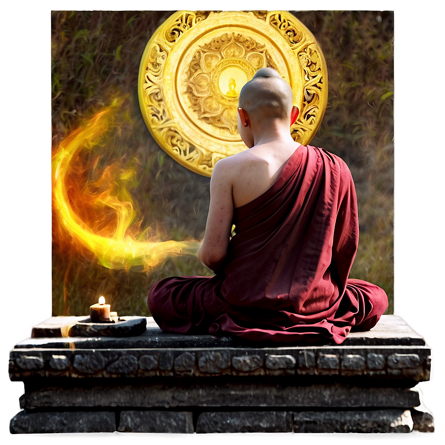 Buddhist Compassion Art Png 06262024 PNG image