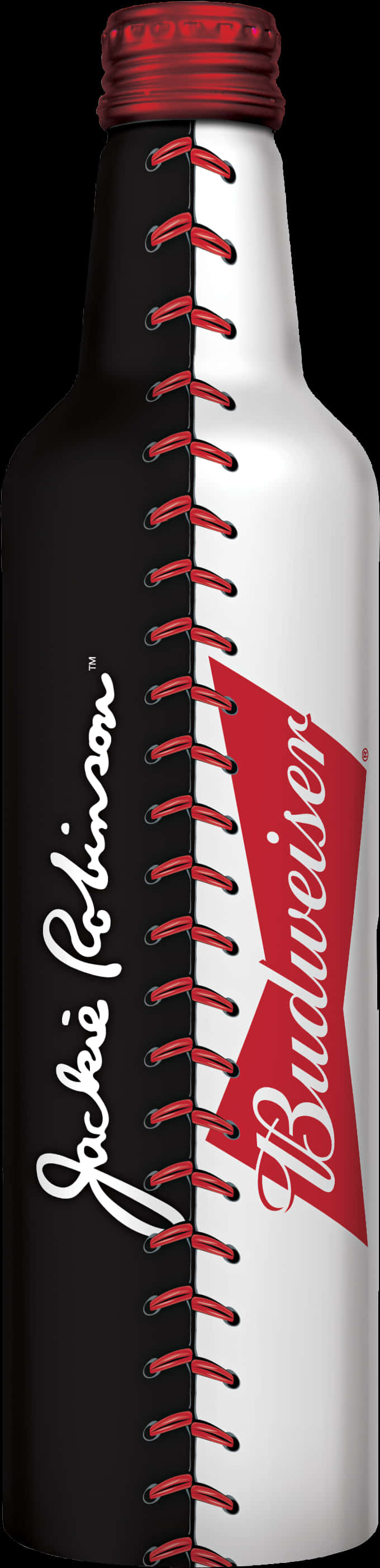 Budweiser Jackie Robinson Edition Bottle PNG image