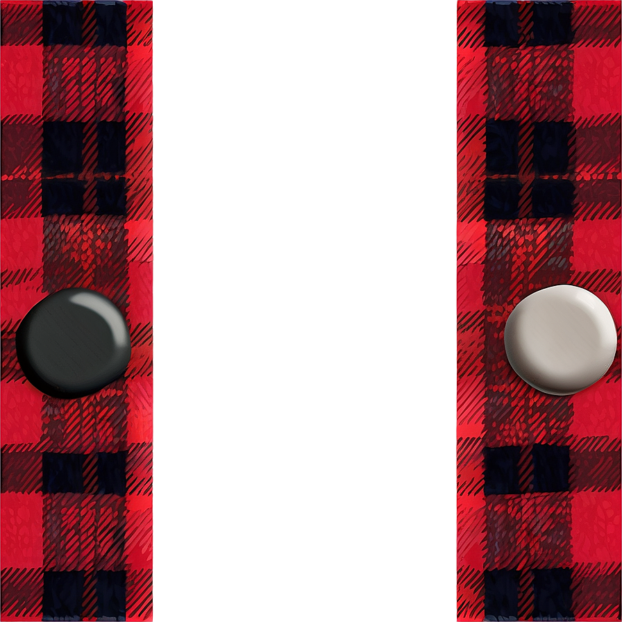 Buffalo Plaid Ribbon Png Lhn PNG image