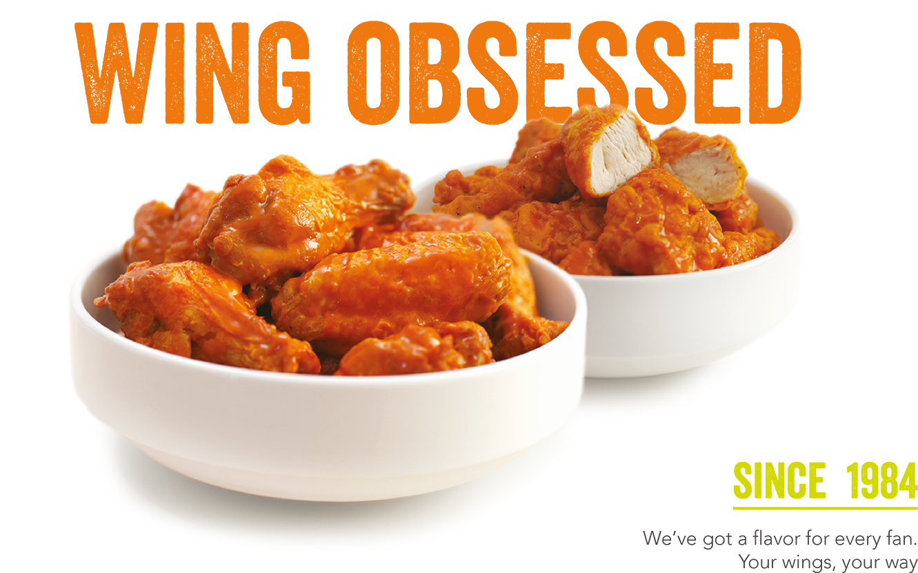 Buffalo Wing Obsession Advert PNG image