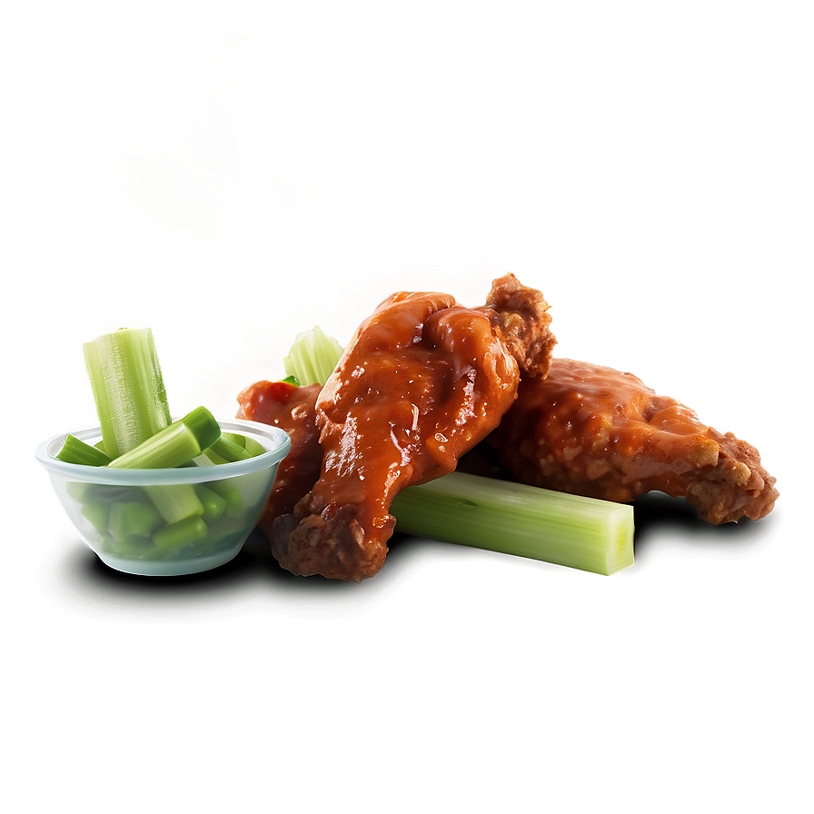 Buffalo Wings And Celery Png 06282024 PNG image