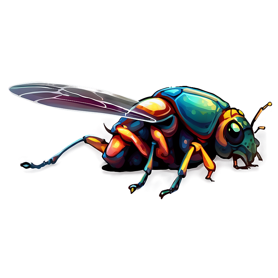 Bug With Wings Png Afo PNG image