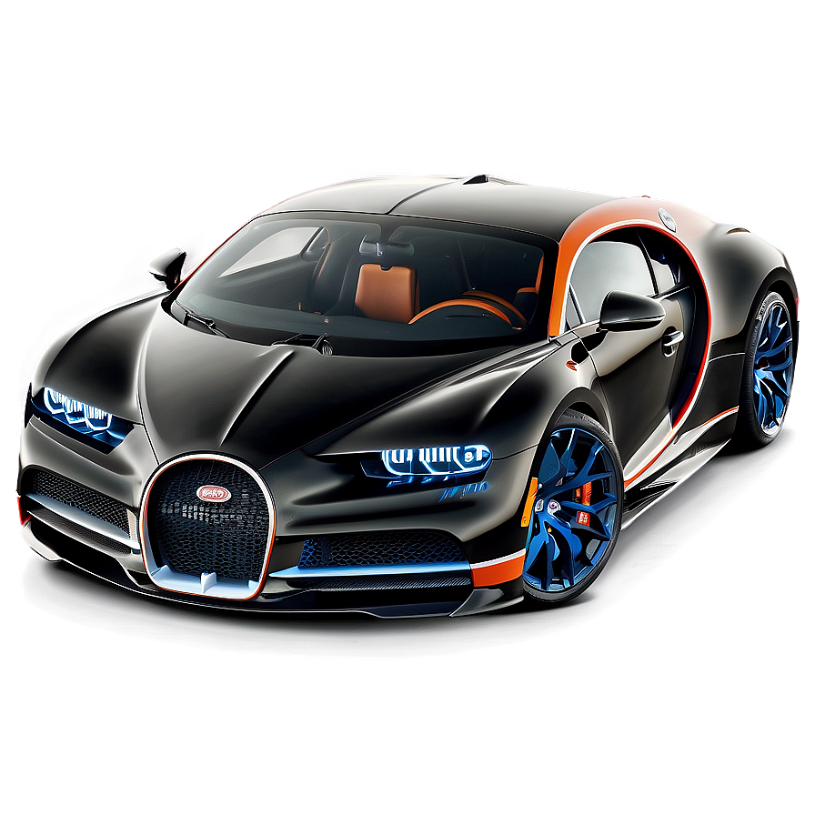 Bugatti Chiron World Record Edition Png Slv50 PNG image