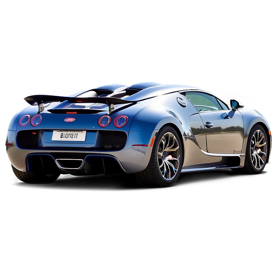 Bugatti Rear View Png 05062024 PNG image