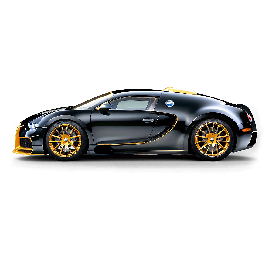 Bugatti Side Profile Png Gel PNG image