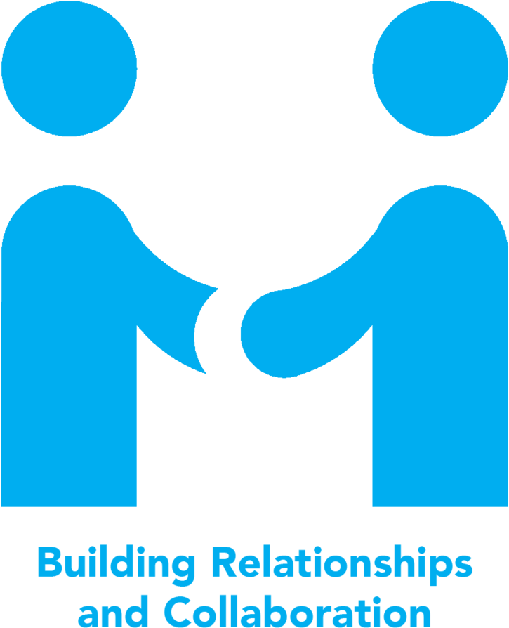 Building Relationships Collaboration Graphic PNG image