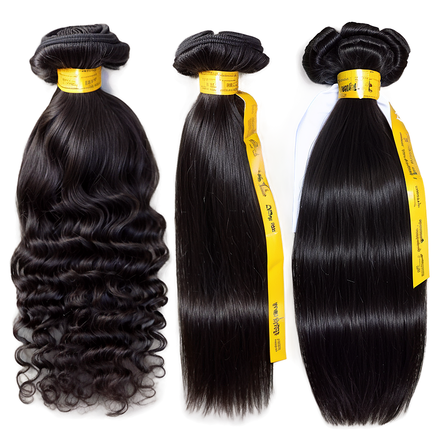 Bulk Hair Bundles Png 06122024 PNG image