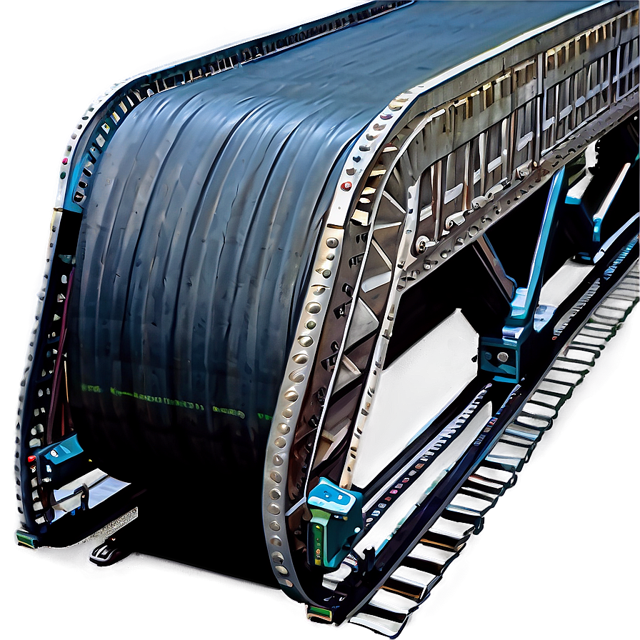 Bulk Material Handling Conveyor Belt Png Phk34 PNG image