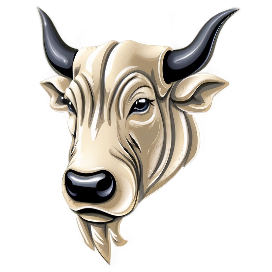 Bull Head Vector Png 06132024 PNG image