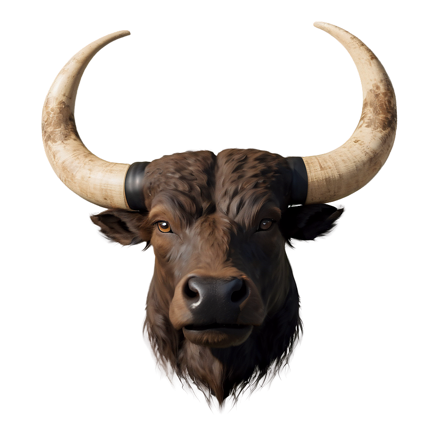 Bull Head With Crown Png Lux PNG image