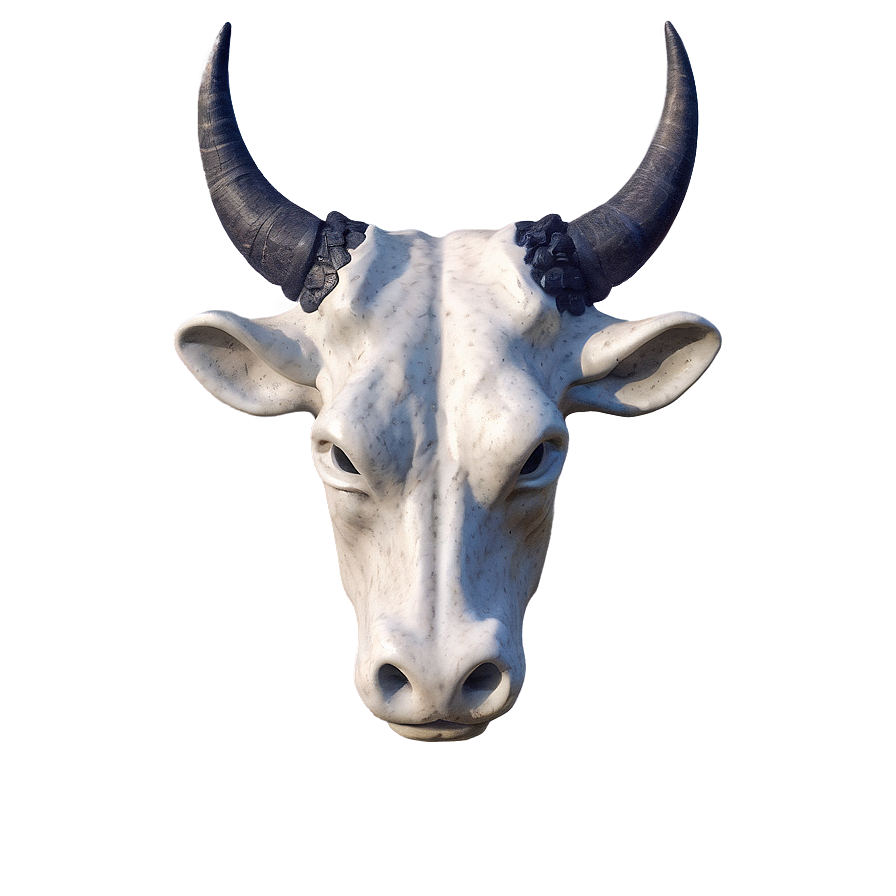 Bull Head With Horns Png 06132024 PNG image