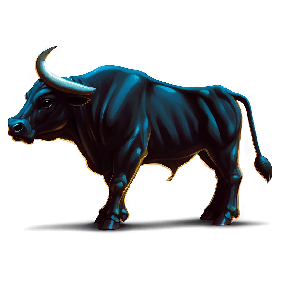 Bull Silhouette Png Fnt PNG image