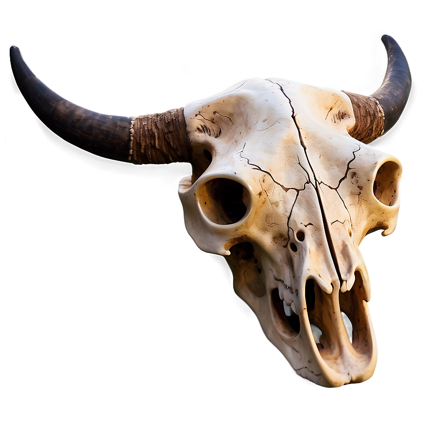 Bull Skull With Sunset Background Png 54 PNG image